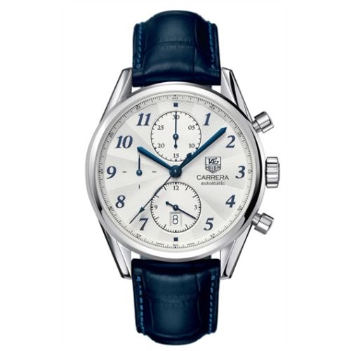 TAG Heuer Carrera Calibre 16 41 Heritage Stainless Steel / Silver / Alligator